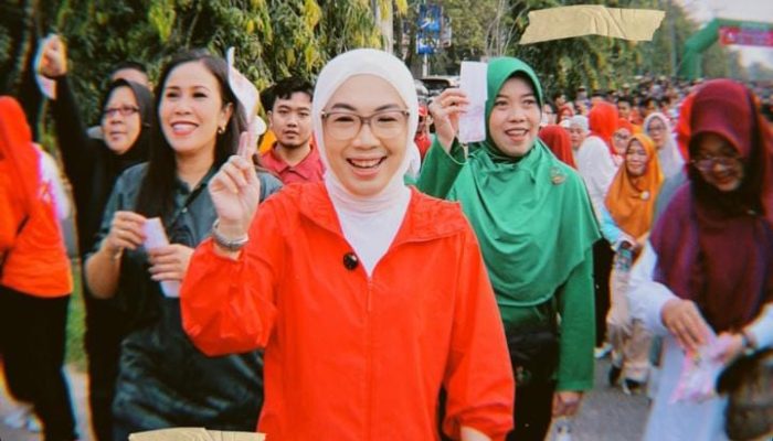 Way Kanan Gelar Jalan Sehat Kemerdekaan dan Lomba Tradisional dalam Rangka HUT RI Ke-80