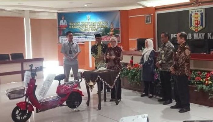 Capaian PBB-P2 Kabupaten Way Kanan Tahun 2024 Meningkat